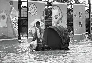 Disappearing: Typhoon Amy Floods Taipei