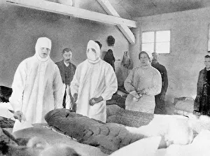 Infection: Typhus barracks, 1915