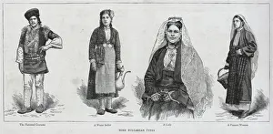Thrace: Typical Bulgarian Outfits, 1885