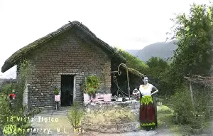 Nuevo: Typical rural scene near Monterrey, Nuevo Leon, Mexico
