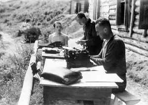 Typewriter: Typing facility of the Wehrmacht on the Eastern Front, 1941