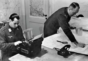 Typewriter: Typing facility of the Wehrmacht on the Eastern Front, 1941