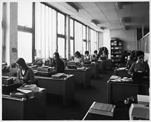 Typists: TYPING POOL/1970S