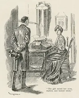 Typists: TYPIST & BOSS, 1890