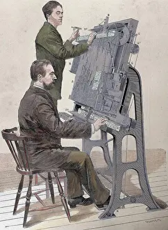 Typography: Typographic composing new machine