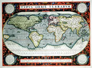 Typus: Typus Orbis Terrarum World Map