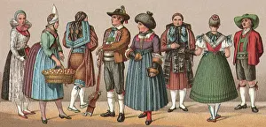 Racinet: Tyrolean Costumes