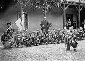 Upbringing: Tyrolean youth shooters, 1913