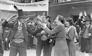 Jubilation: Tyrolese and Styrians, 1938