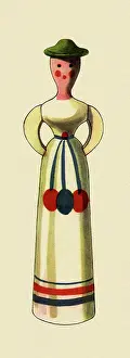 Aprons: Three Tyrolka Dolls