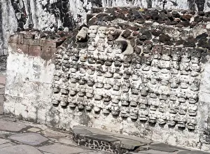Nahua: Tzompantli altar, Templo Mayor, Mexico City, Mexico