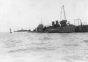 Cadiz: U 52 in the port of Cadiz, 1917