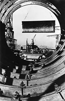 Emerging: U-boat construction Kiel, 1940