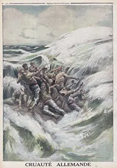 Drowns: U-BOAT DROWNS SURVIVORS