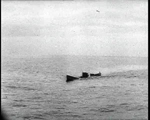 Surfacing: The U-Boat U-135 Surfacing