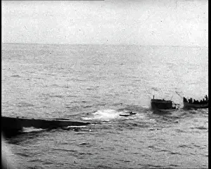Surfacing: The U-Boat U-135 Surfacing