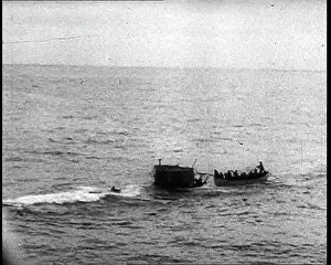 Surfacing: The U-Boat U-135 Surfacing