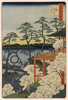 Ueno: Ueno Park, by Hiroshige
