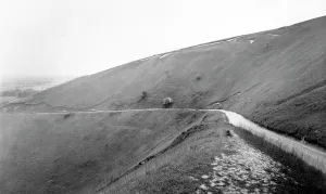 Uffington: Uffington, the White Horse c1960