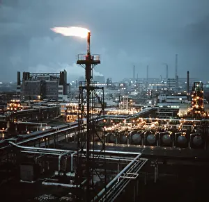 Refinery: Ufimsky Oil Refinery in Bashkiria, 1983