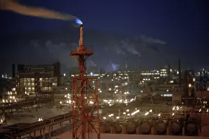 Fatty: Ufimsky Oil Refinery in Bashkiria, 1984