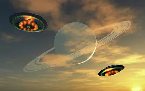 Homeworld: UFO returning to its homeworld