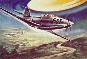 UFOs: Captain Thomas Mantell encounters a huge UFO, 1948