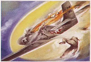 Crashes: UFOs: Captain Thomas Mantell encounters a huge UFO, 1948