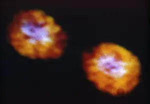 Hessdalen: Two UFOs, Hessdalen, Norway