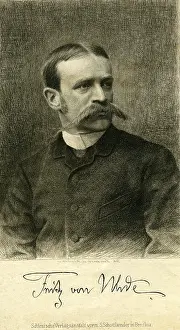 Uhde: Uhde, Fritz von, 22.5.1848 - 25.2.1911, German