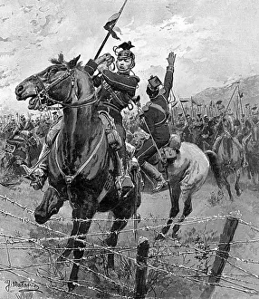 Uhlans: Uhlans at Liege
