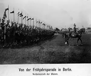 Uhlans: Uhlans at the spring parade, 1913