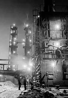 Ukhta: Ukhta gas processing plant, 1979