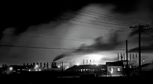 Ukhta: Ukhta petroleum refinery, 1966