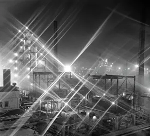 Ukhta: Ukhta petroleum refinery, 1966