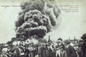 Lviv: Ukraine - Explosion at a Naphta Well