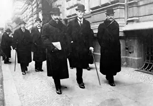 Litovsk: Ukrainian peace commission in Berlin, 1918