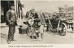 Sharpening: Ukrainian street scene