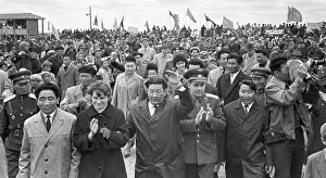 Ulan: Ulan Bator, Mongolian People's Republic. Soviet cosmonauts