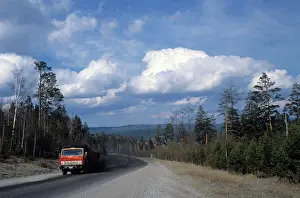 Kamaz: Ulan-Ude - Irkutsk route, 1986