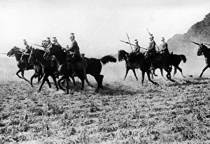 Advancing: Ulans advancing, 1915
