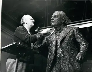 Epstein: Uli Nimptsch working on Lloyd George statue, London