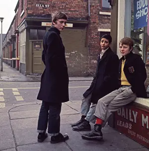 Ulla Street Boot Boys. Middlesbrough 1970s