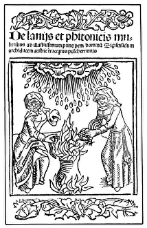 Magical: Ulrich Molitor, De Lamiis et Pythonicis Mulieribus, 1489