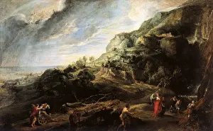 1632: Ulysses on the Island of the Phaeacians, by Rubens