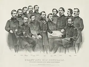 Distinguished: Ulysses S. Grant and his Generals, circa 1865