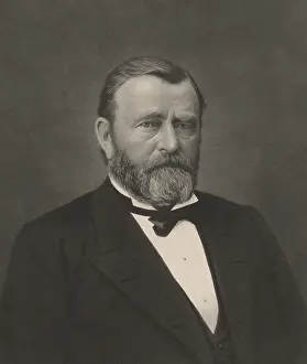 Lcgr1901: Ulysses S. Grant in portrait engraving published