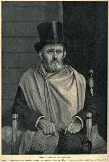 Boney: Ulysses S. Grant, wearing a scarf under which