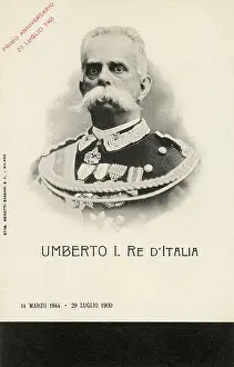 Bulging: Umberto I, King of Italy