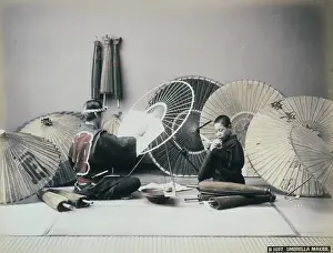 Depict: Umbrella maker